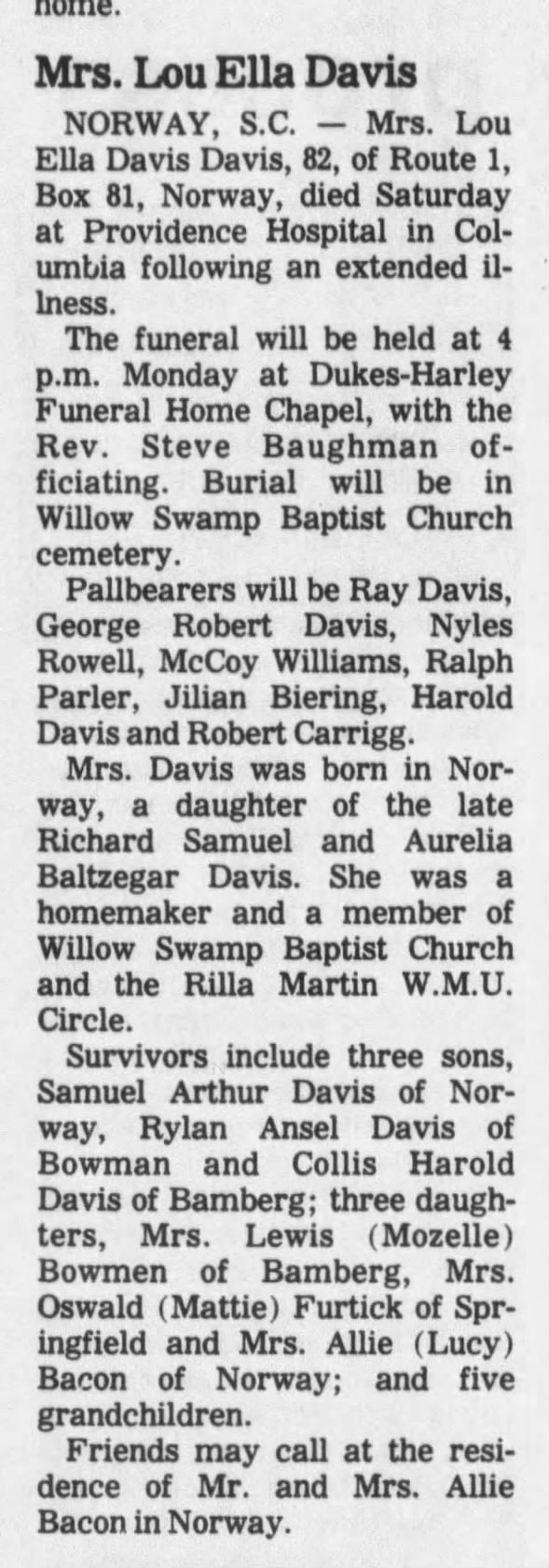 Clipping from The Times and Democrat